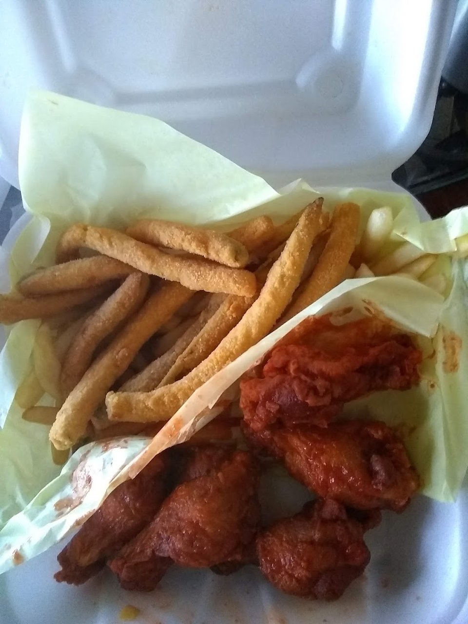 Chicken Wings Zucchini Fries